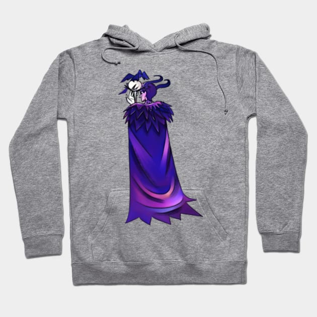 Demon Lady Walks Away Hoodie by dammitfranky